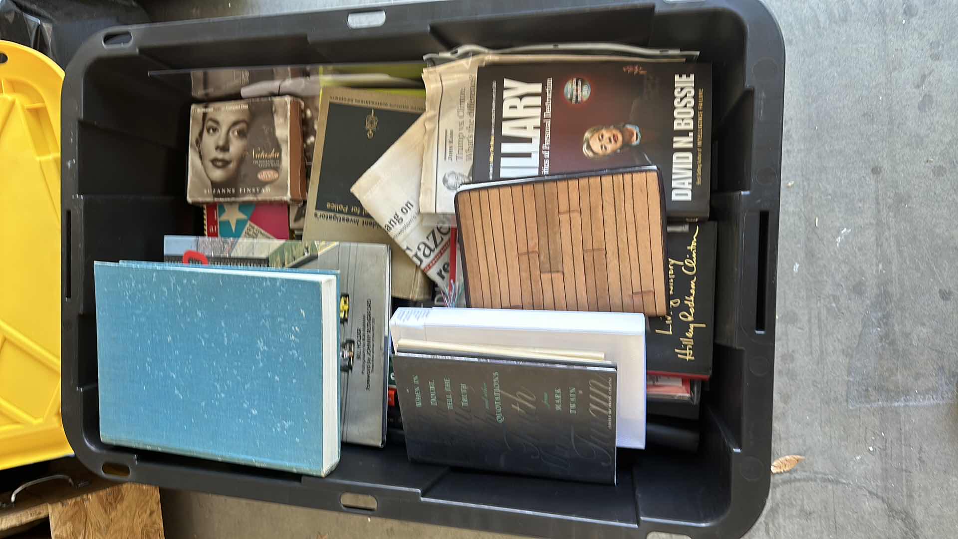 Photo 1 of CONTAINER OF BOOKS CONTENTS ONLY