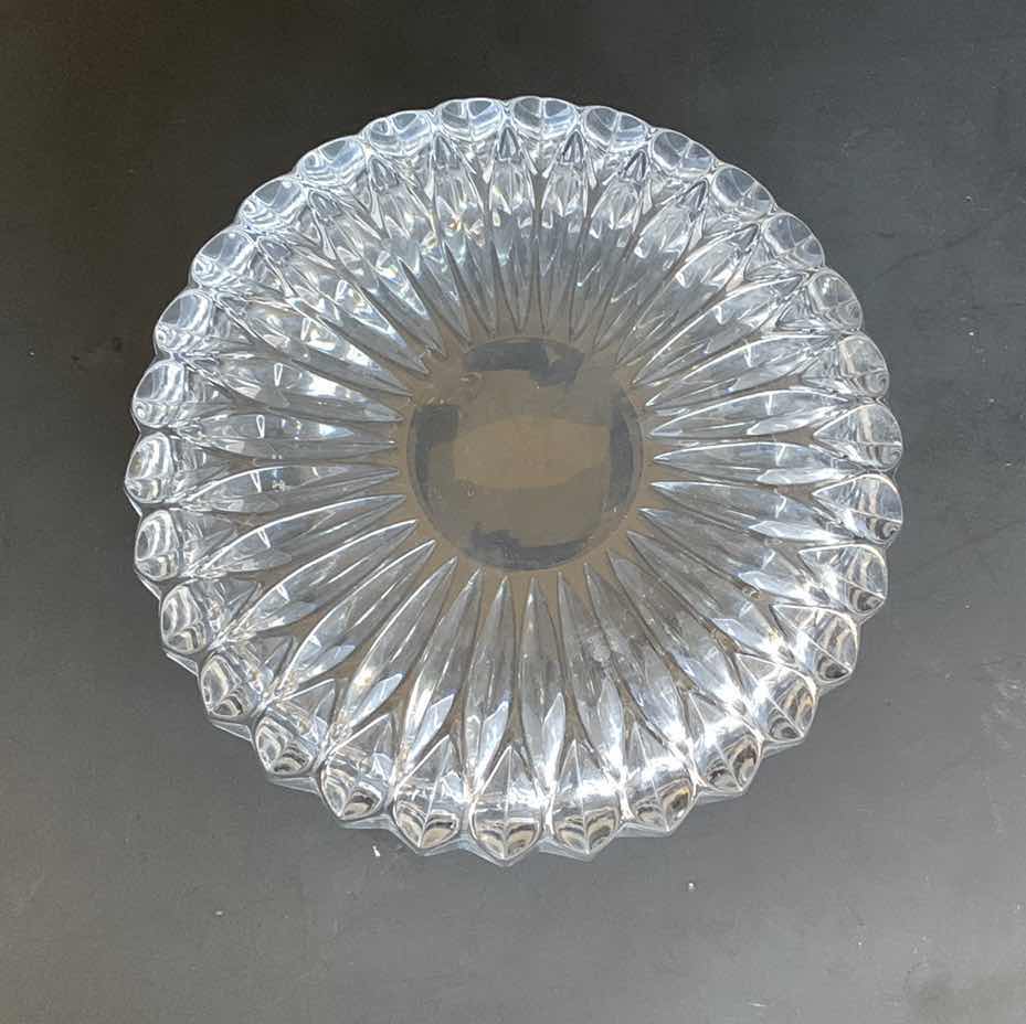 Photo 2 of GORHAM CRYSTAL BOWL 8"