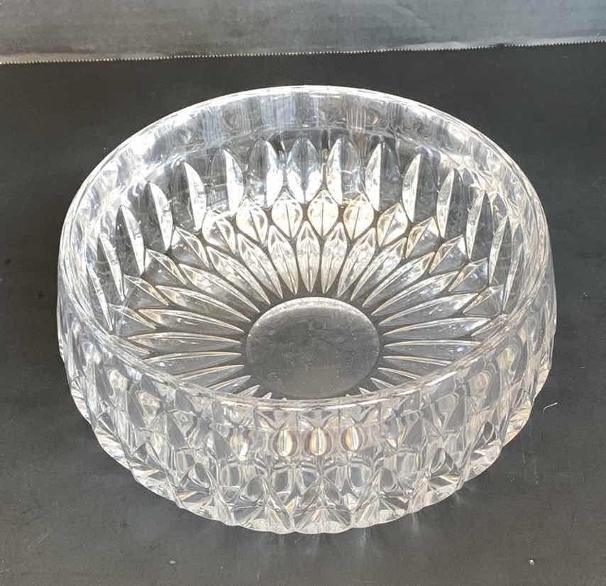 Photo 1 of GORHAM CRYSTAL BOWL 8"