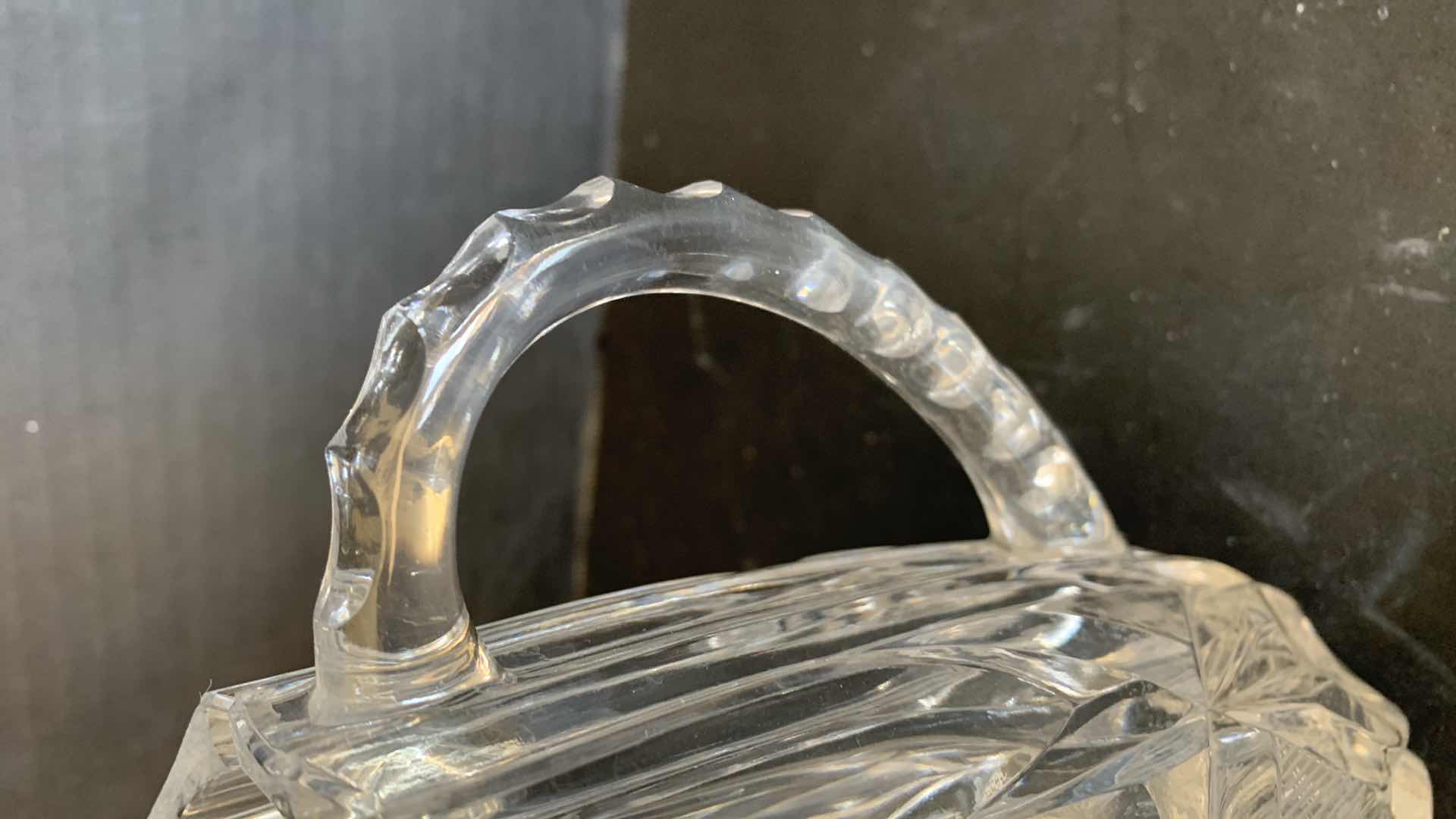 Photo 2 of SMALL CRYSTAL PITCHER 6.5"