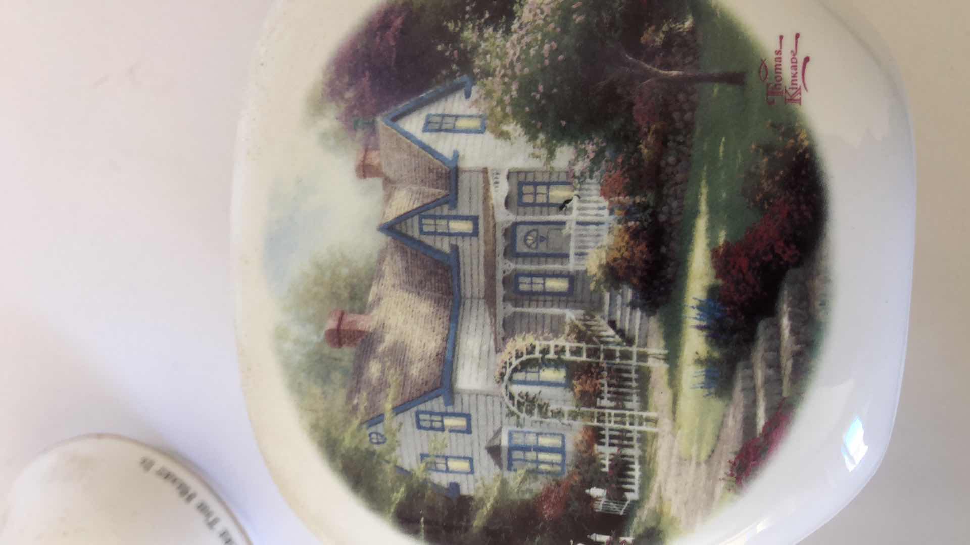 Photo 3 of THOMAS KINKADE “HOME IS WHERE THE HEART IS” TEAPOT