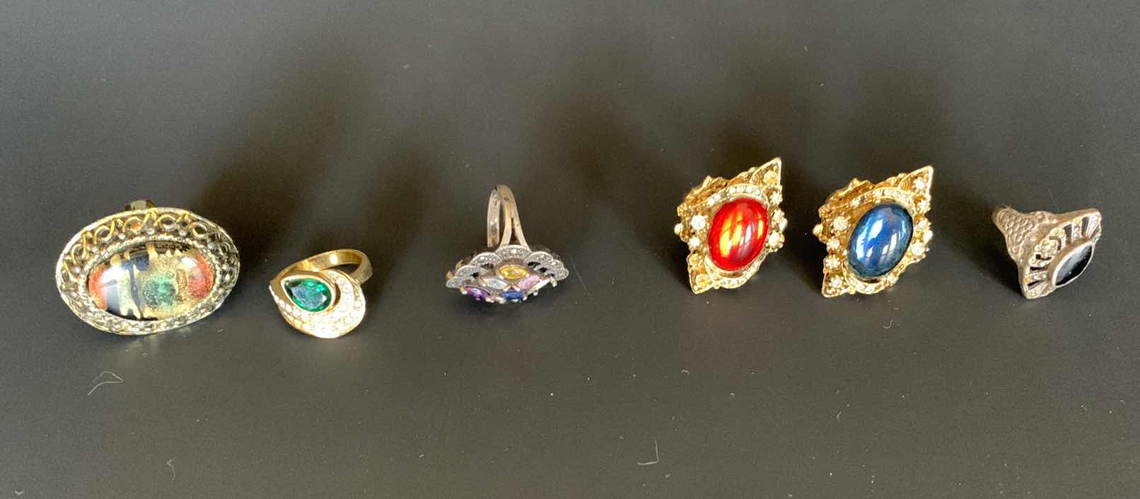 Photo 1 of 6 - GEMSTONE RINGS