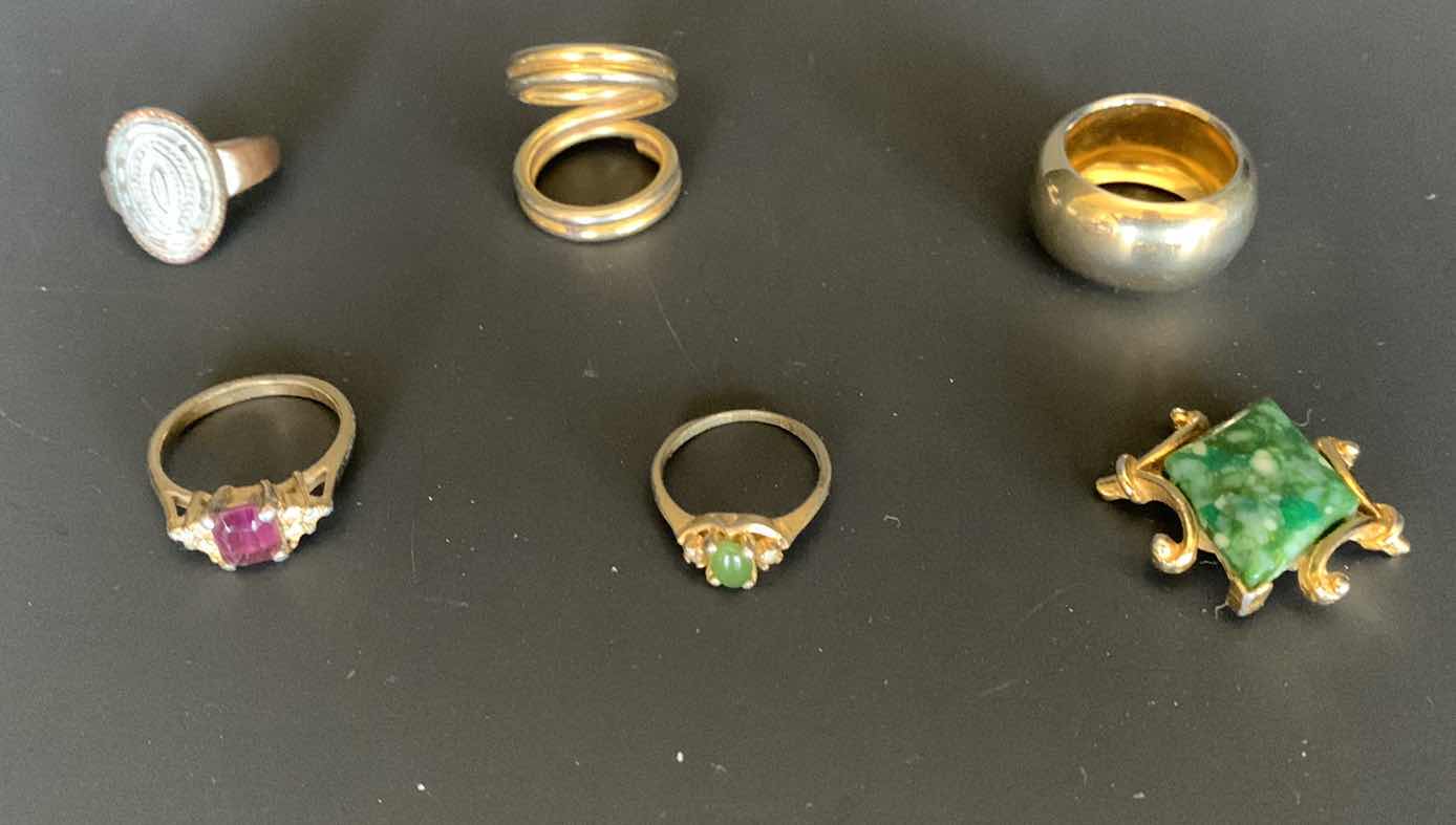 Photo 1 of 5 RINGS AND A PENDANT