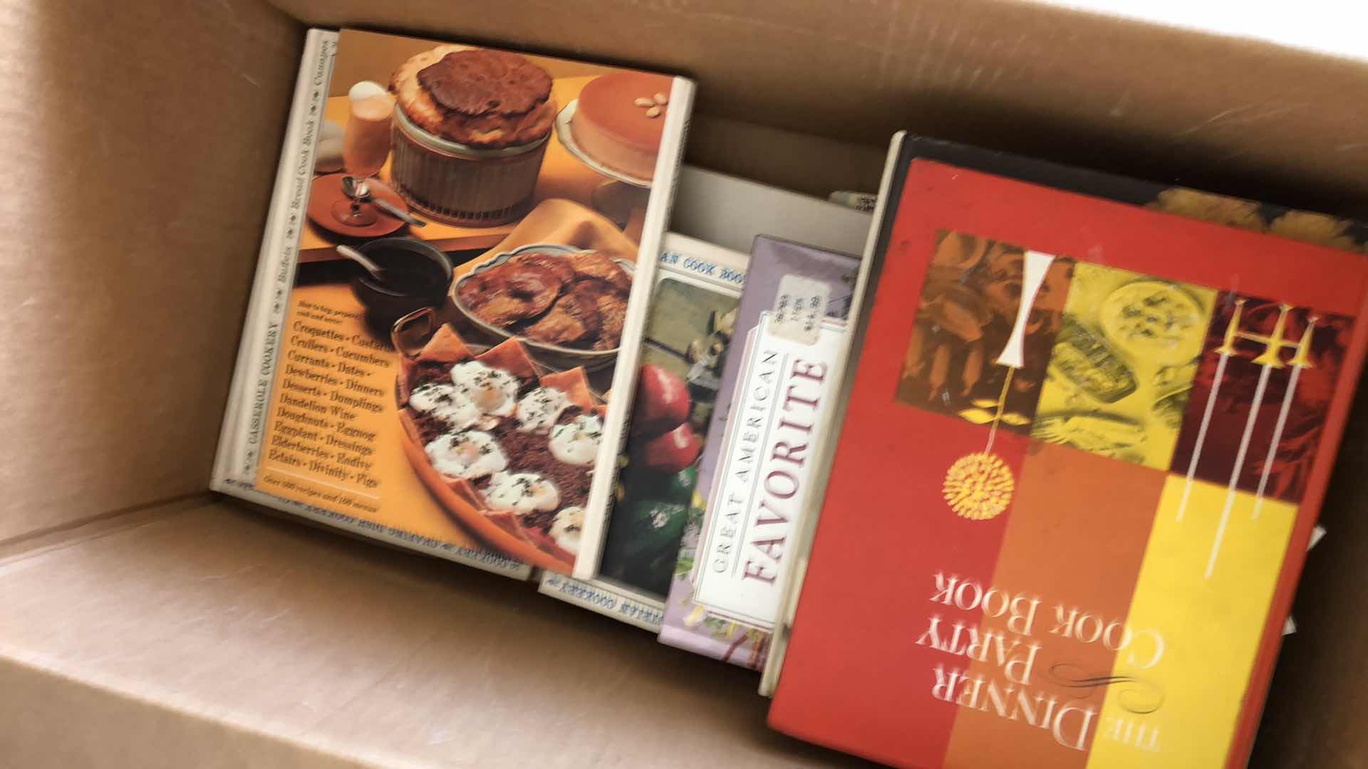 Photo 2 of BOX OF COOKBOOKS-VARIOUS TITLES & AUTHORS