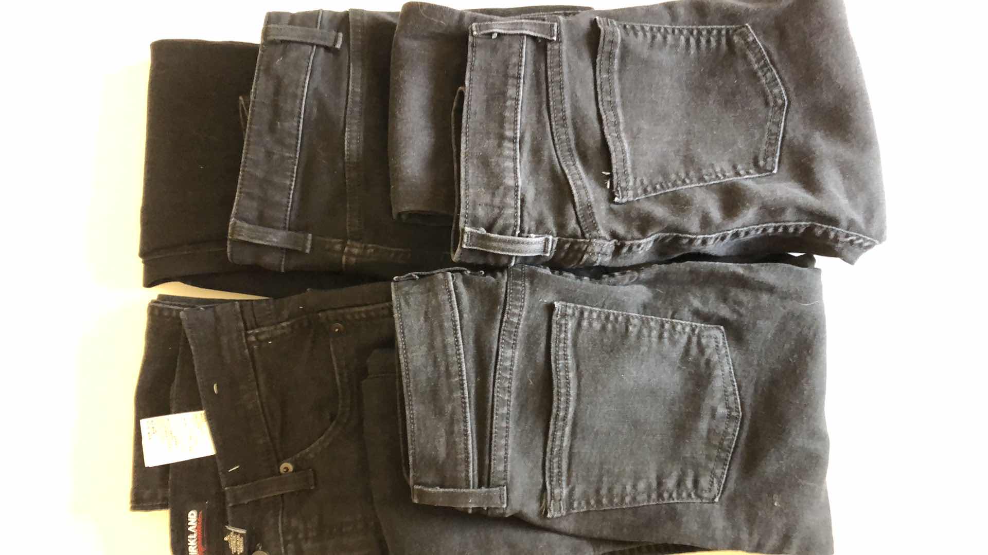 Photo 1 of 4-PAIRS OF WOMENS STRAIGHT LEG JEANS SIZE 8. THREE ARE KIRKLAND