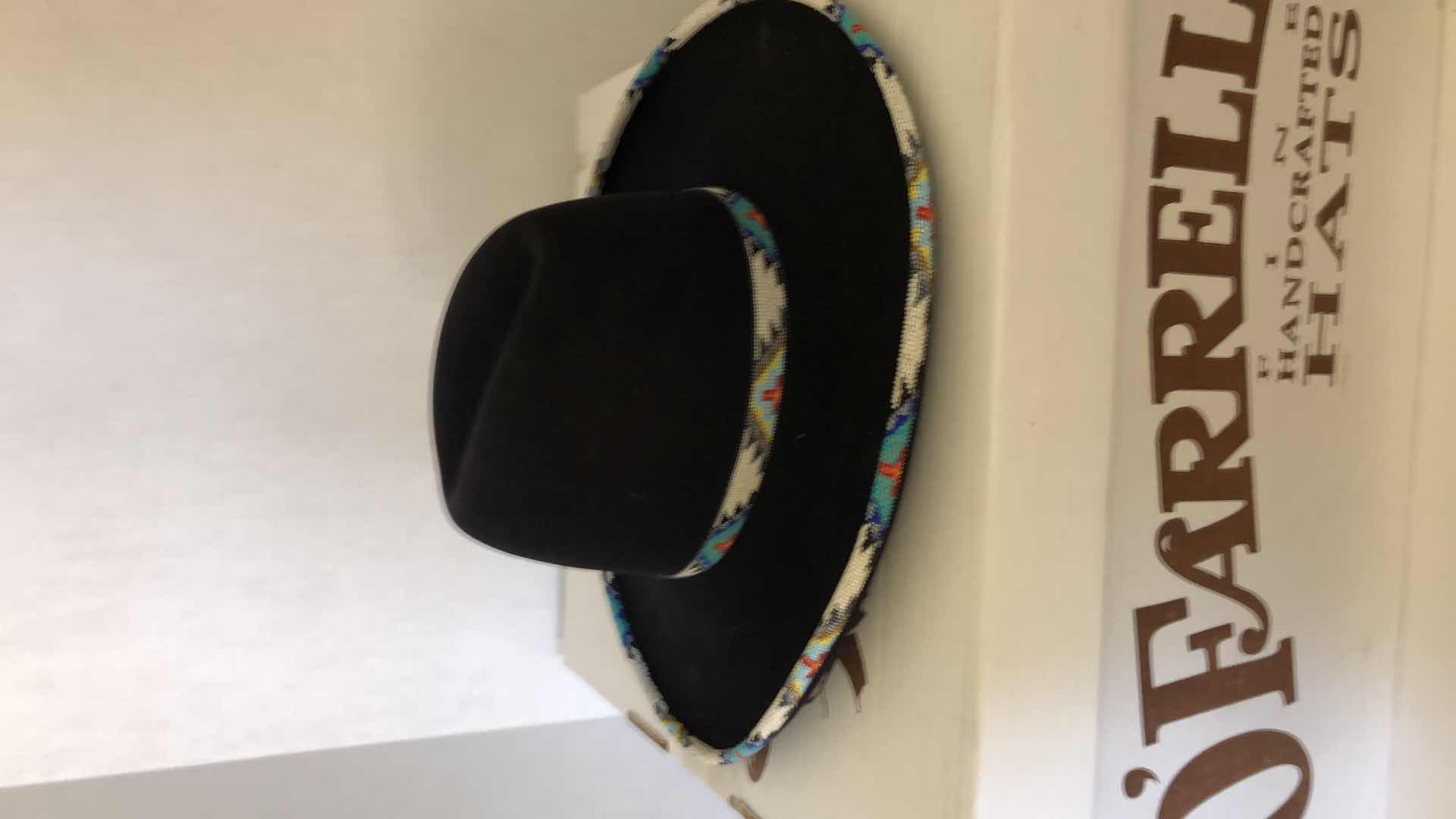 Photo 1 of O’FARRELL HANDCRAFTED BEADED FELT HAT