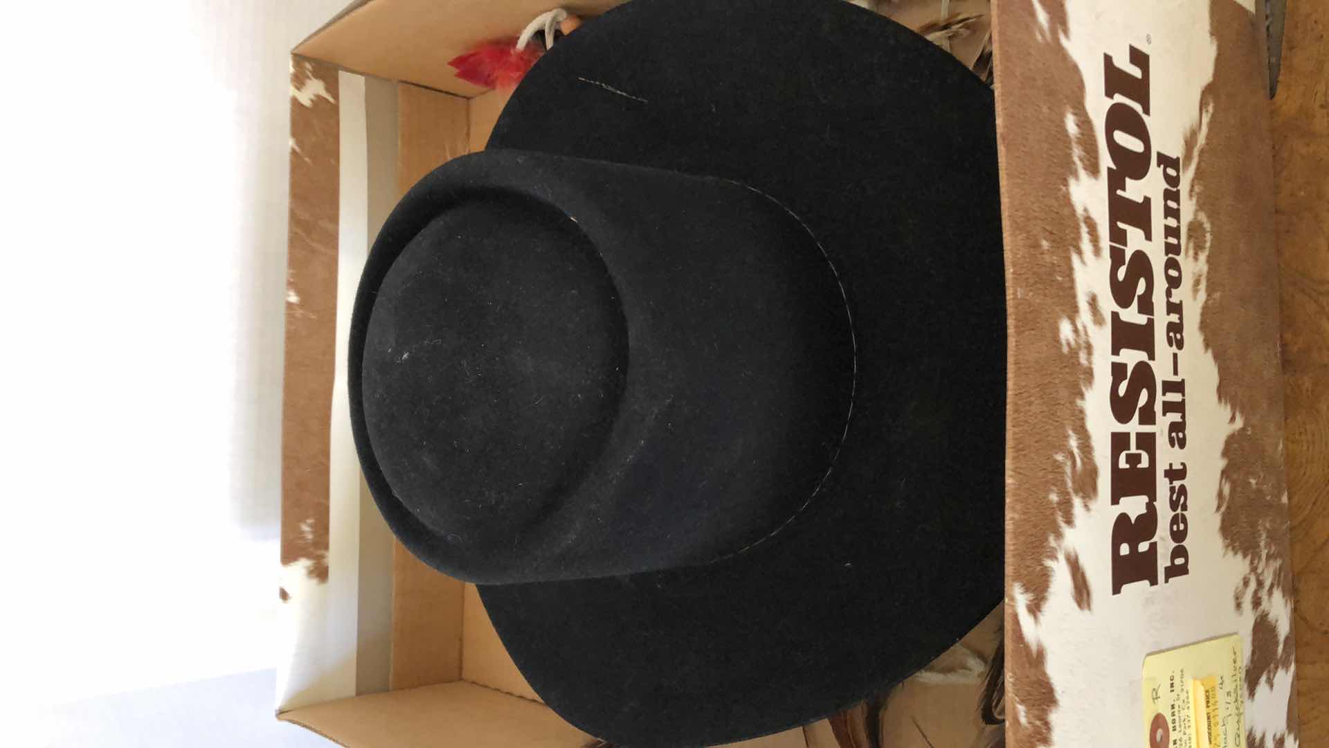 Photo 1 of STETSON COWBOY HAT 4X BEAVER SIZE 7