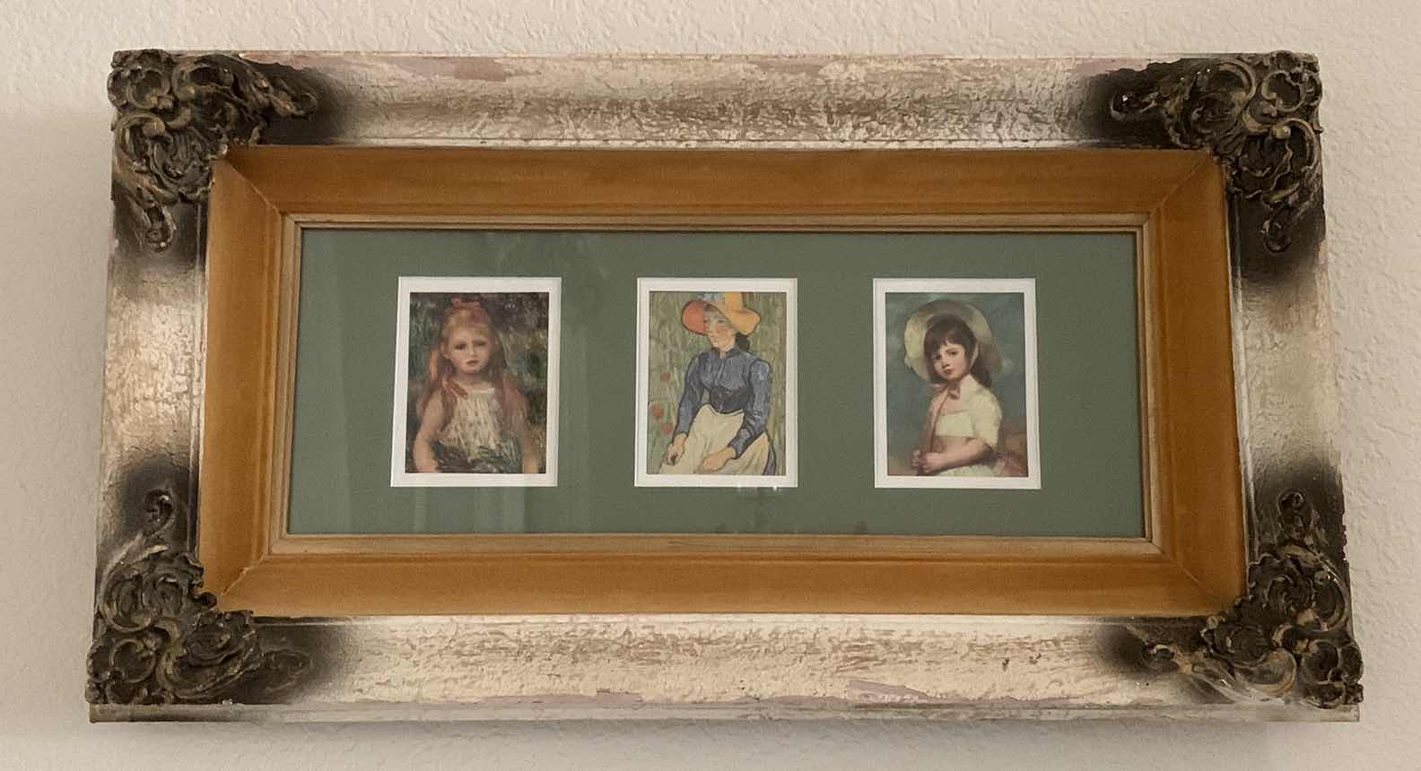 Photo 1 of VINTAGE FRENCH PROVINCIAL FRAMED PRINTS 21.5" X 12"