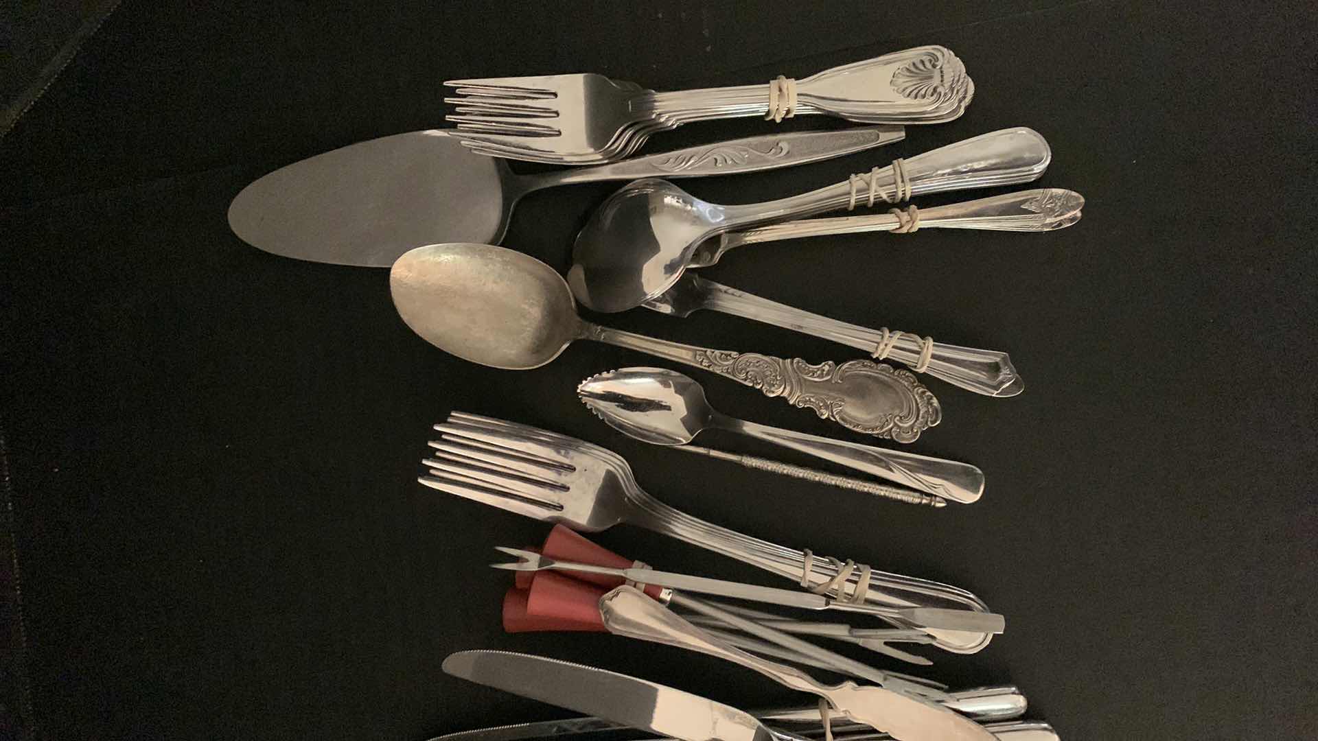 Photo 3 of FLATWARE AND SERVING UTENSILS