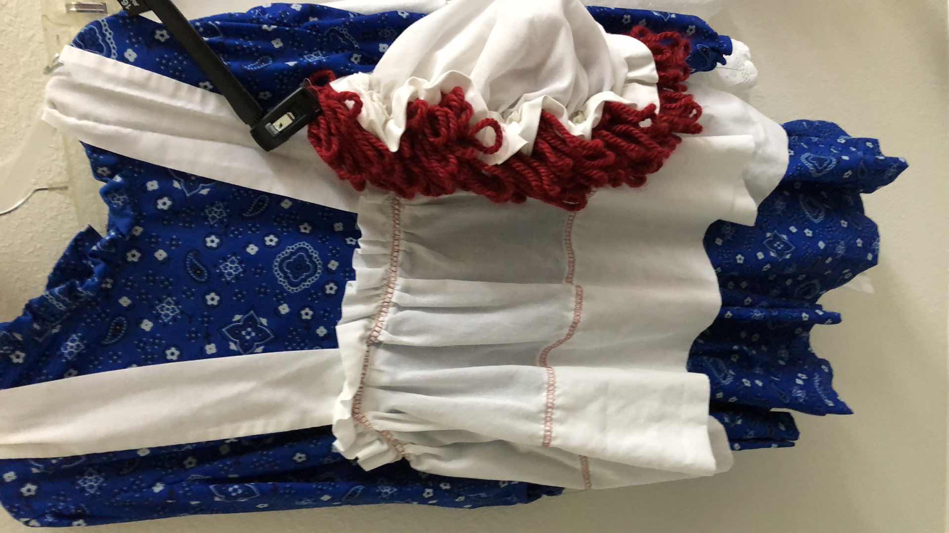 Photo 1 of RAGGEDY ANN COSTUME SIZE L