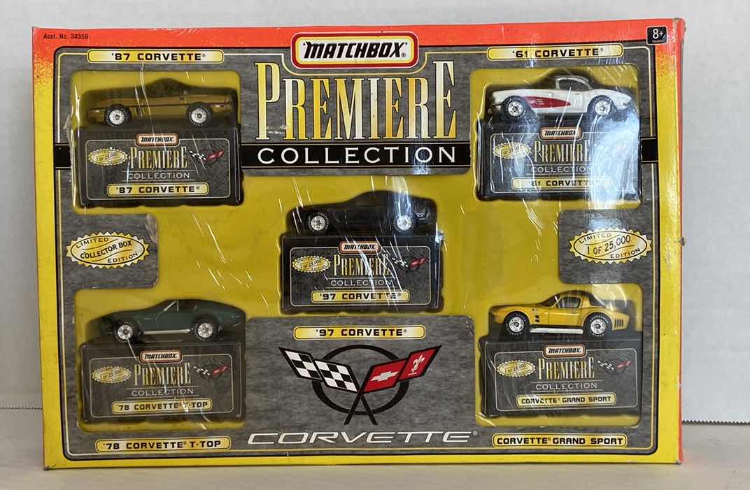 Photo 1 of VINTAGE 1997 MATCHBOX PREMIERE COLLECTION CORVETTE SET