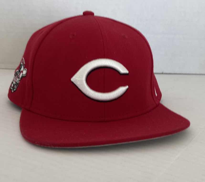 Photo 1 of MENS CINCINNATI REDS NEW ERA RED HOME COLLECTION ON-FIELD 59 FIFTY HAT