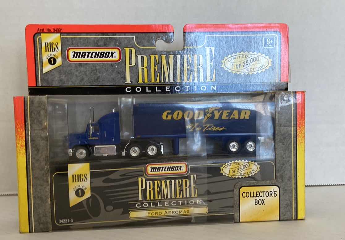 Photo 1 of MATCHBOX PREMIERE COLLECTION RIGS SERIES 1 FORD AEROMAX GOODYEAR 