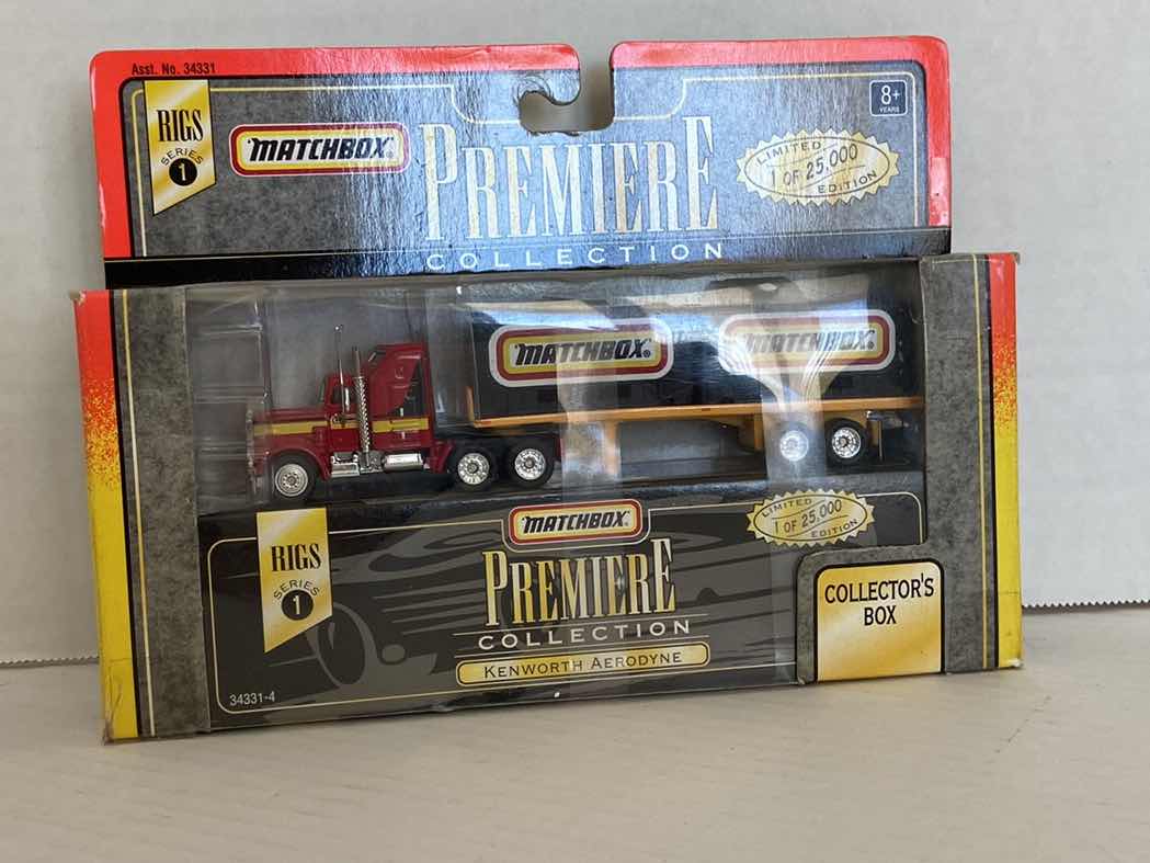 Photo 1 of MATCHBOX RIGS SERIES #1 PREMIERE COLLECTION KENWORTH AERODYNE MATCHBOX