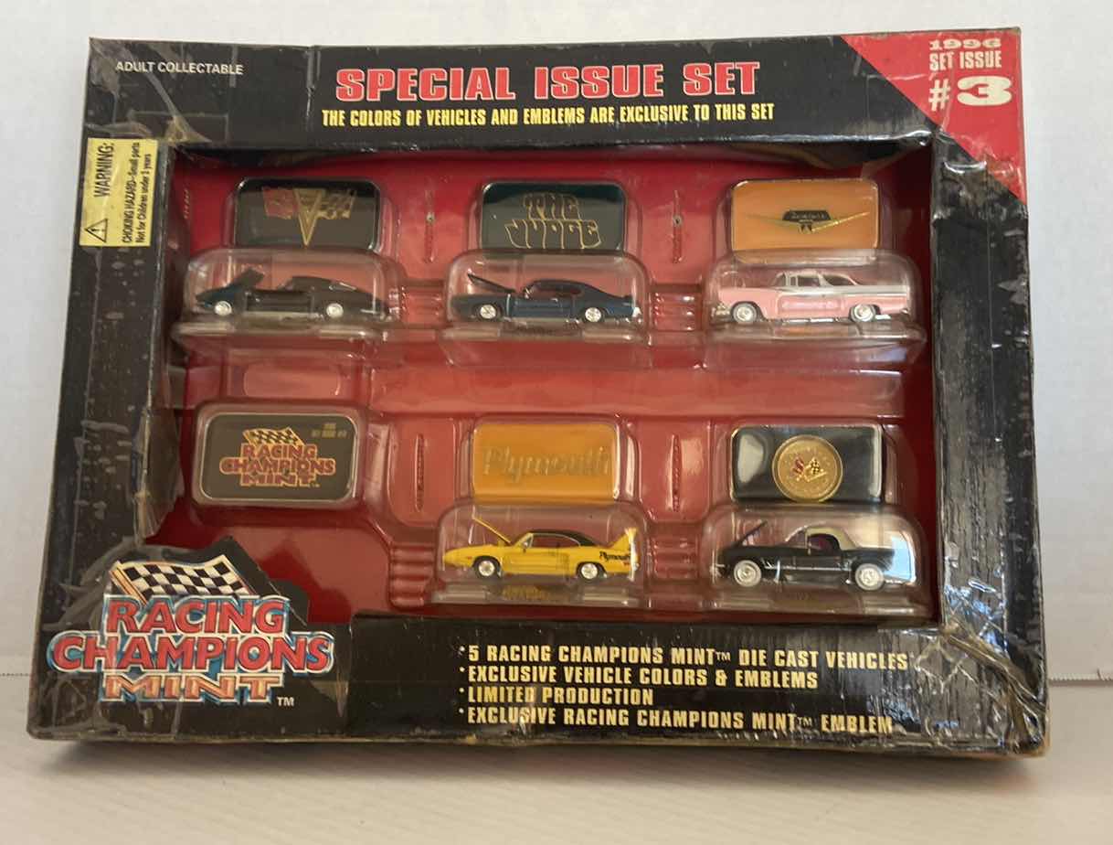 Photo 1 of 1996 RACING CHAMPIONS MINT SPECIAL ISSUE SET #3 DIECAST 5 CAR SET