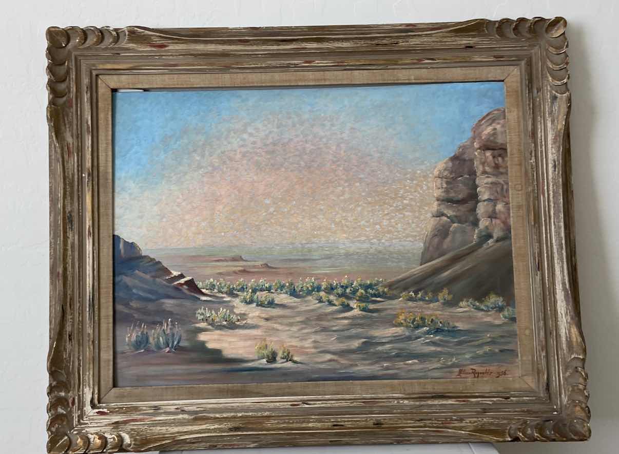 Photo 1 of LANDSCAPE OIL PAINTING WILLIAMS REYNOLDS
31” X 24”