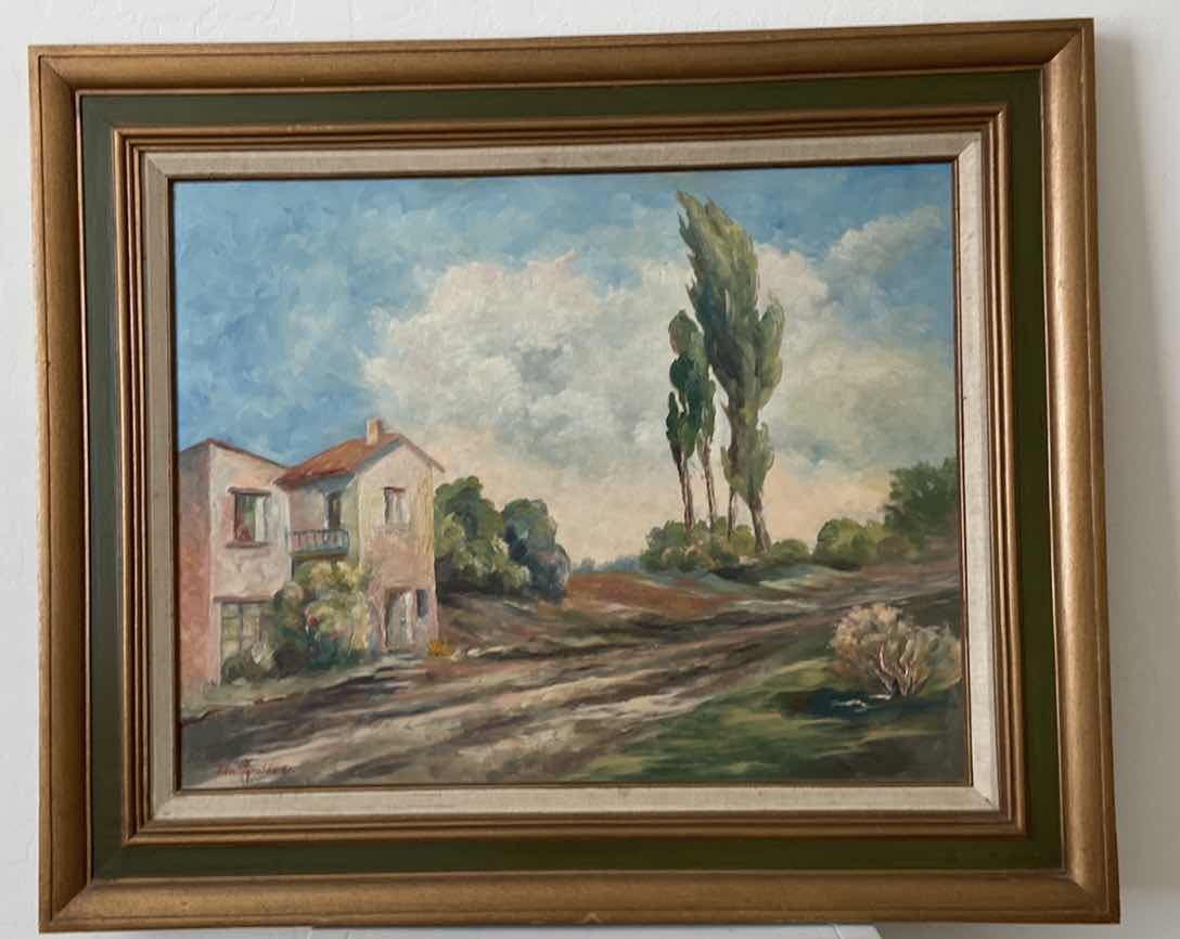 Photo 1 of LANDSCAPE OIL PAINTING WILLIAM REYNOLDS