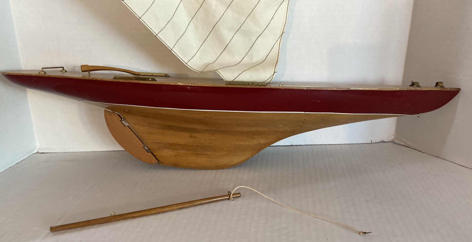 Photo 1 of WOODEN SHIP MODEL