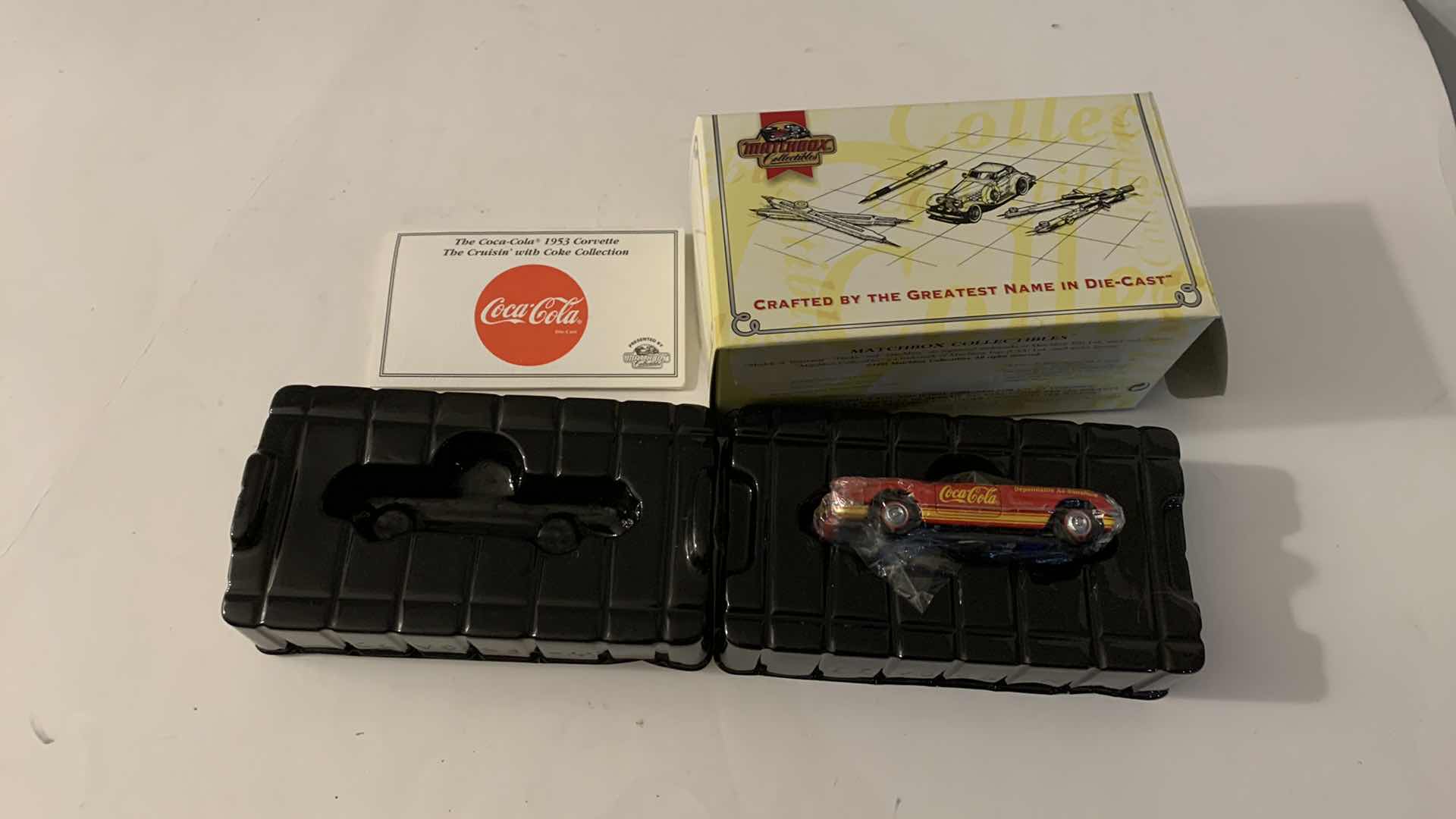 Photo 1 of MATCHBOX 1953 CORVETTE COCA COLA