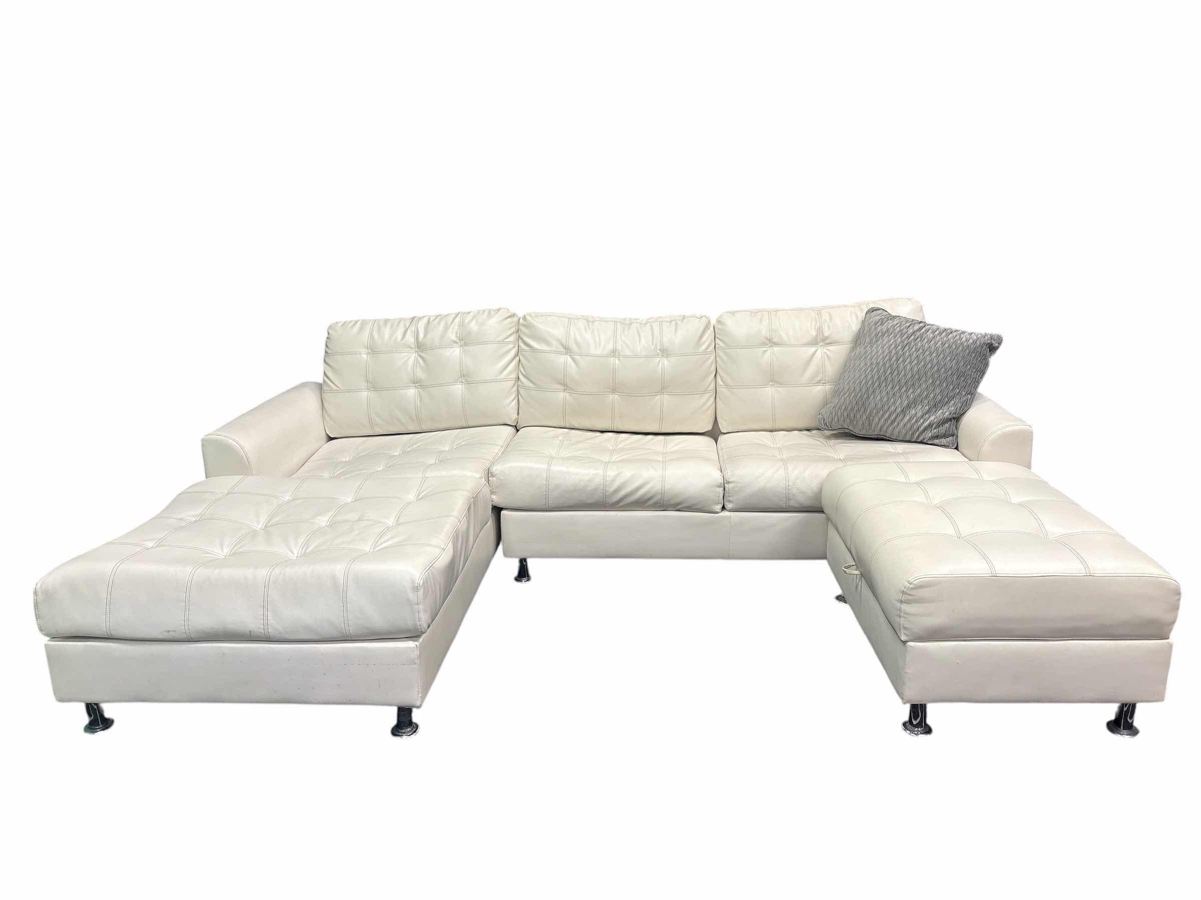 Photo 1 of C-SHAPED SOFA WITH STORAGE 111”X 69” X H35”