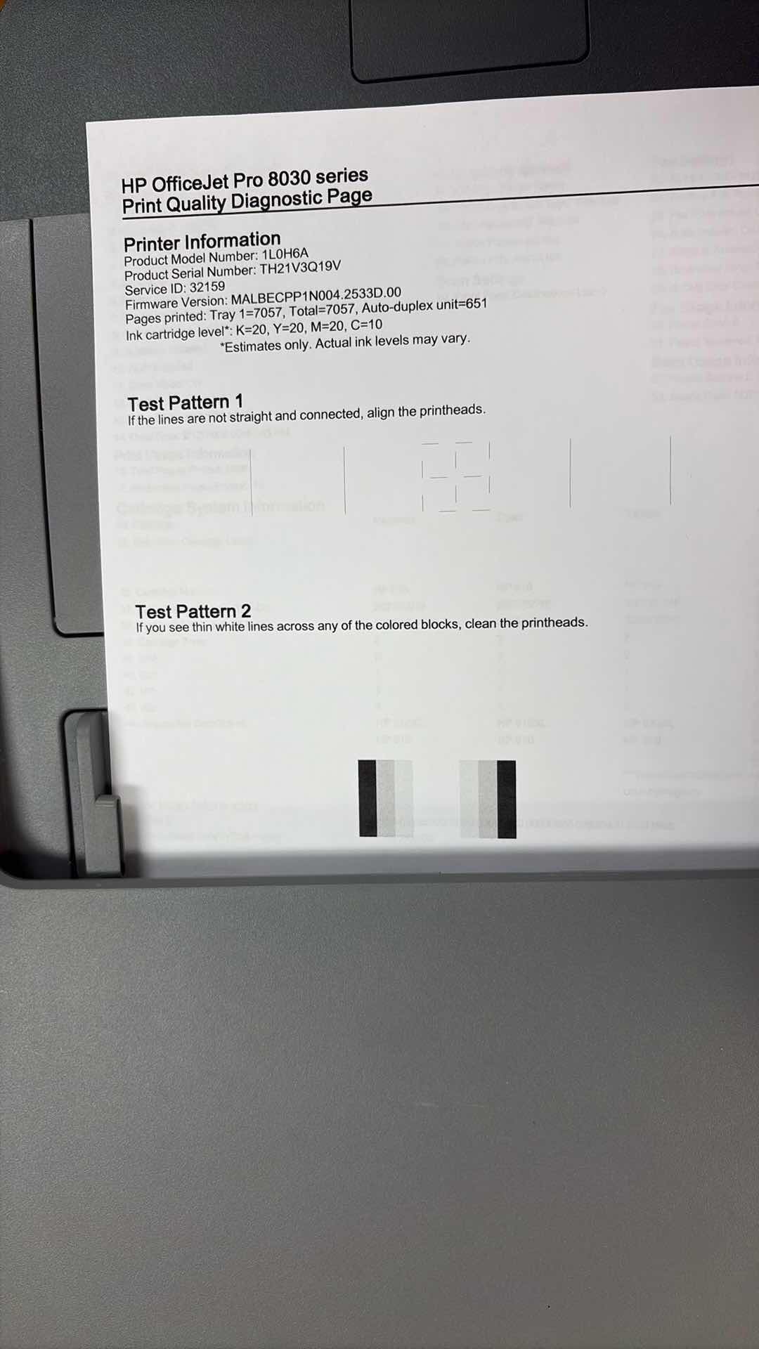 Photo 1 of $149 HP OFFICEJET PRO 8030