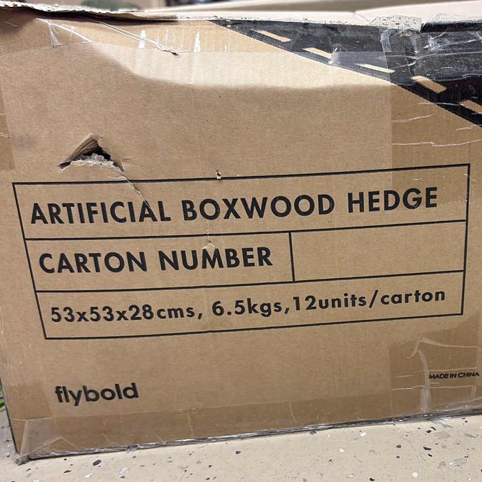 Photo 1 of (7)PCS ARTIFICIAL BOXWOOD HEDGE