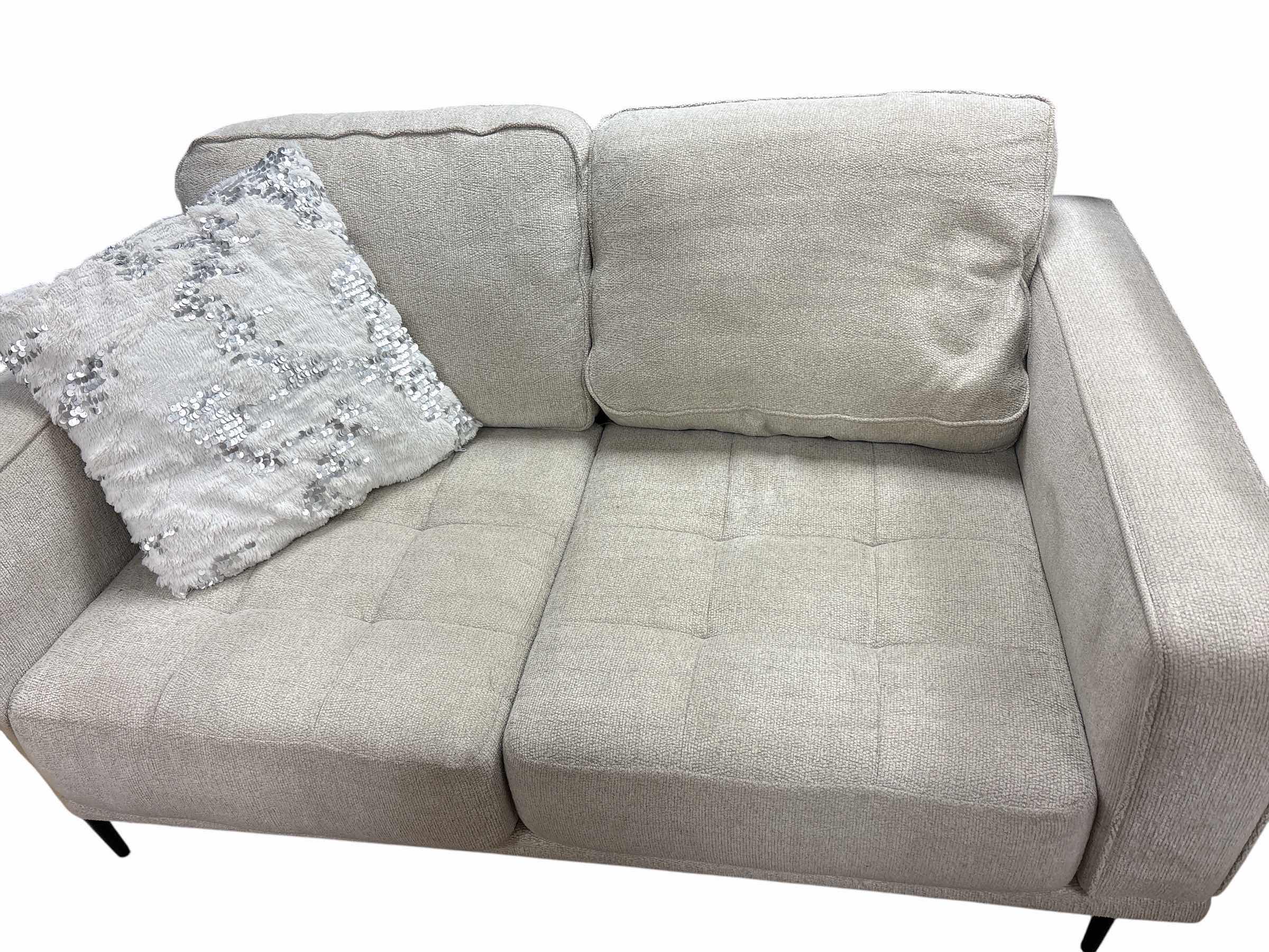 Photo 1 of LOVESEAT CREAM 58”X34”XH26”