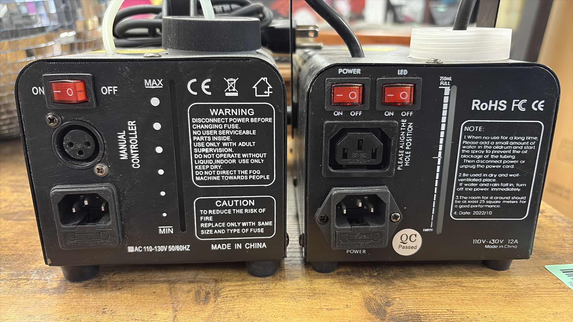 Photo 1 of (2)PCS BUBBLE MACHINES