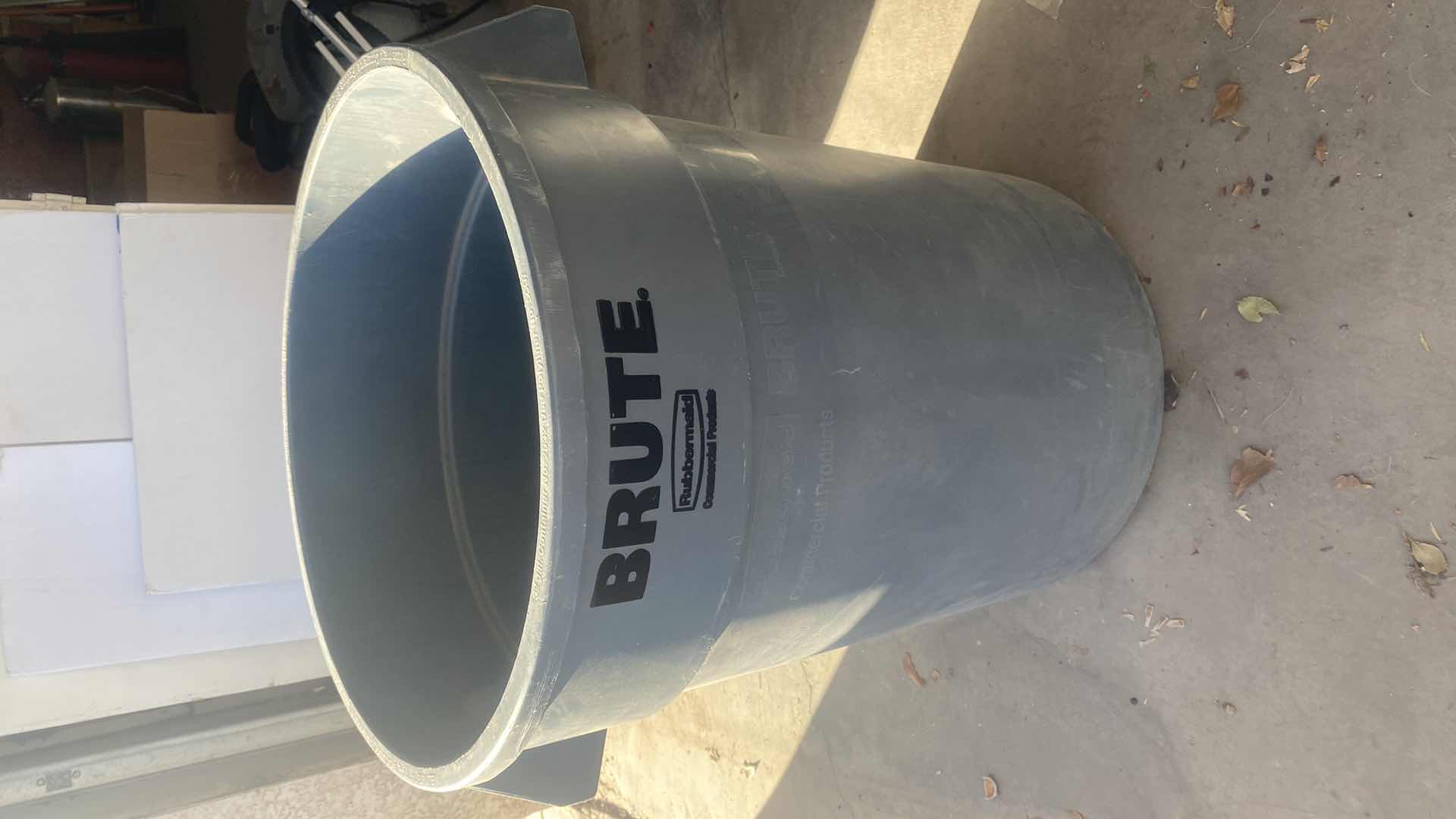 Photo 2 of BRUTE TRASH CAN