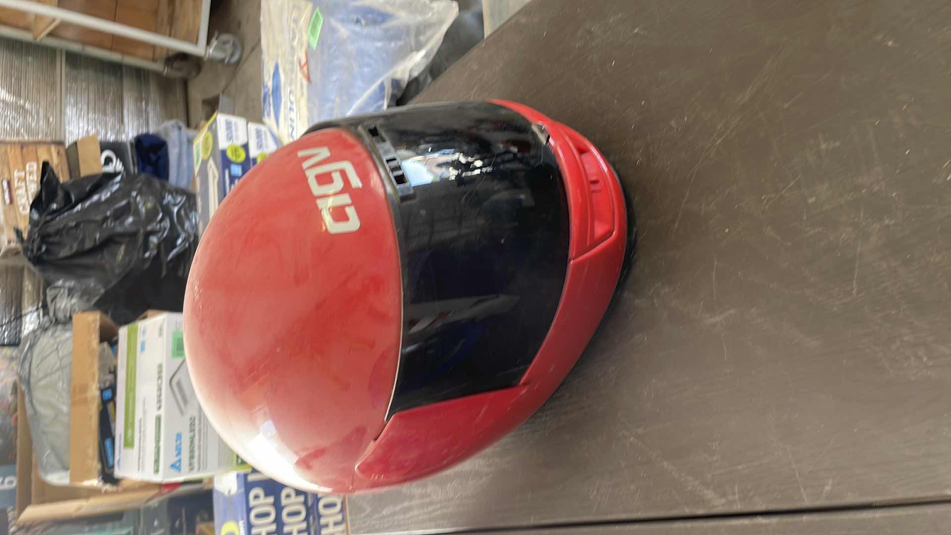 Photo 1 of AGV MOTORCYCLE HELMET