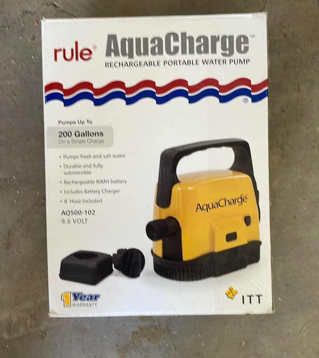 Photo 1 of AQUACHARGE RECHARGEABLE PUMP