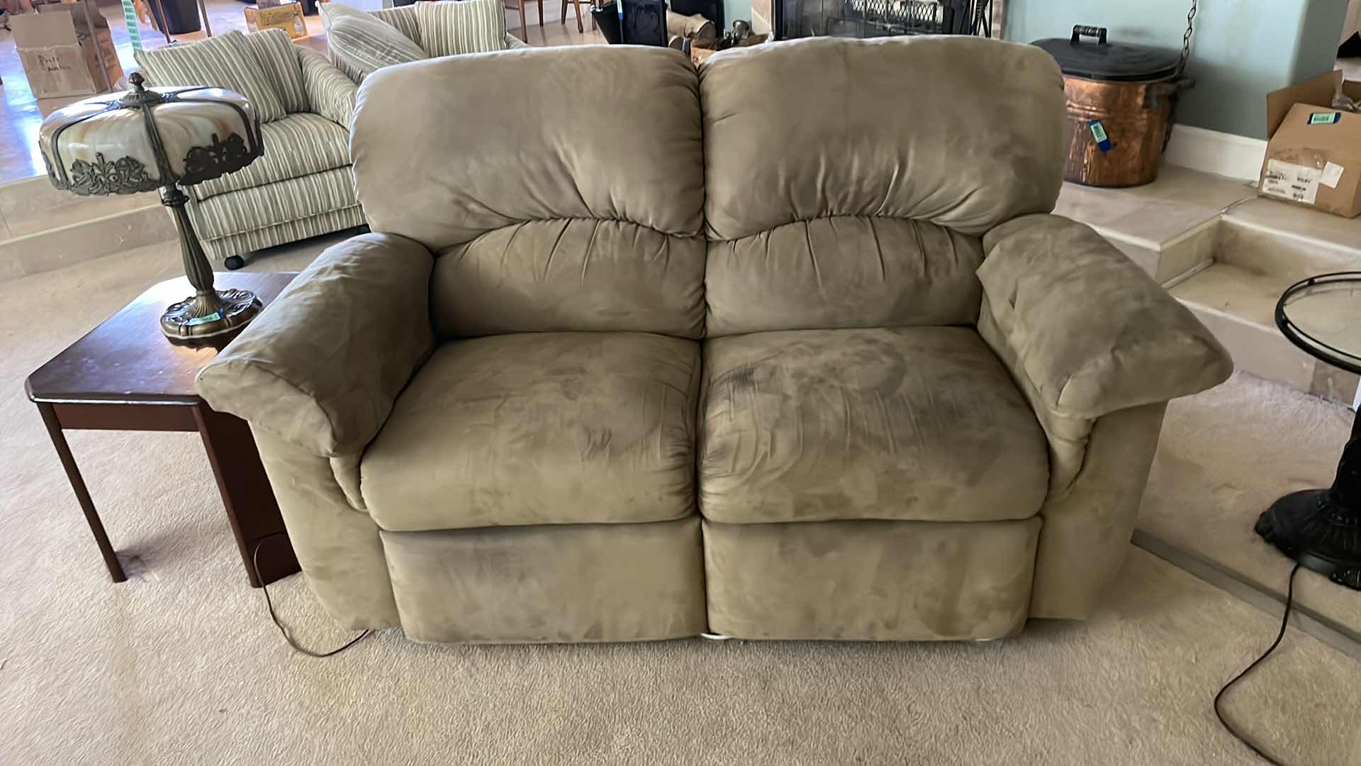 Photo 1 of MICROFIBER LOVESEAT 38x36x64