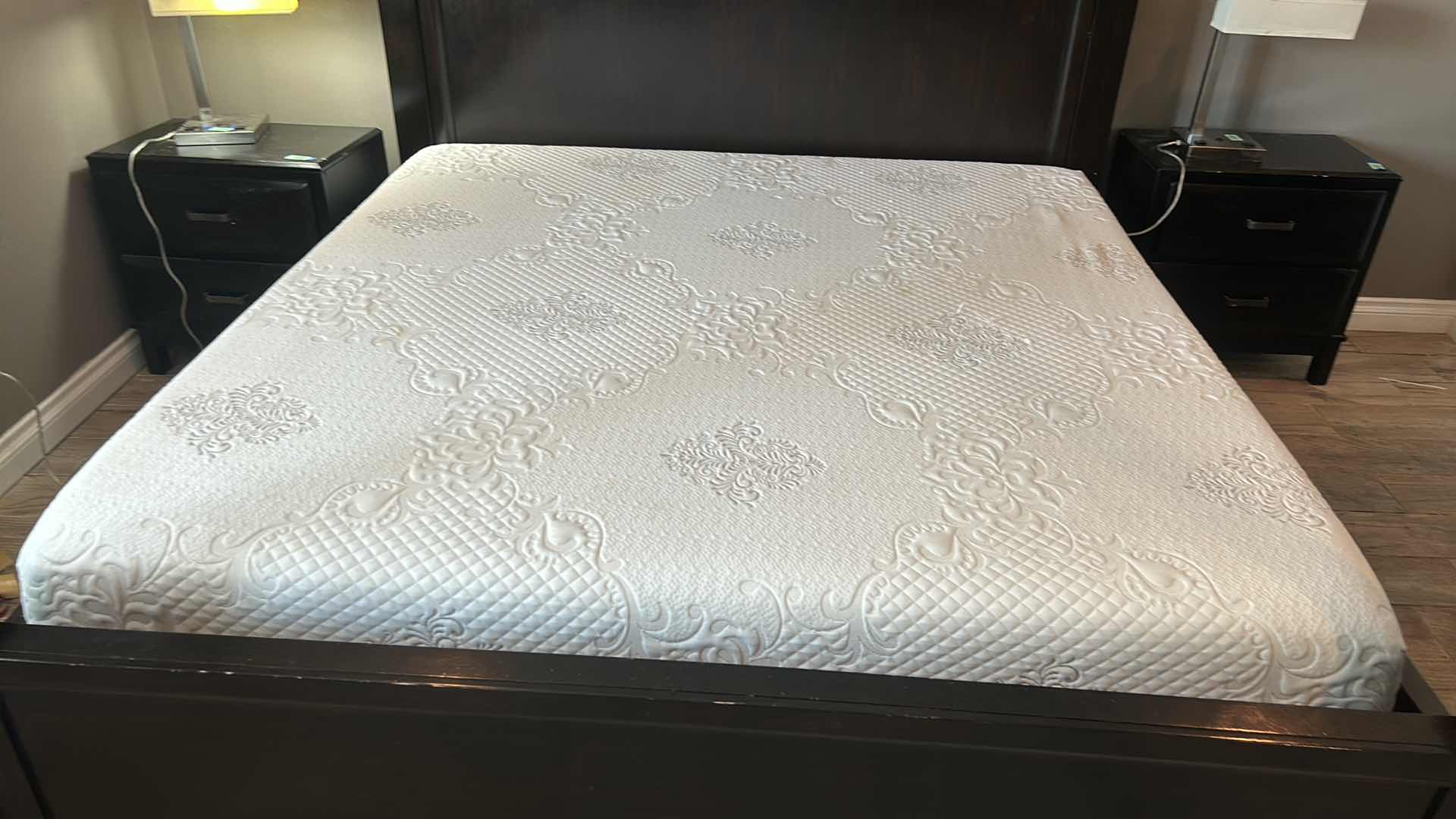 Photo 1 of CENTRIPUR-US KING MATTRESS 75 INCHES BY 79 INCHES BY 10" THICK FOAM