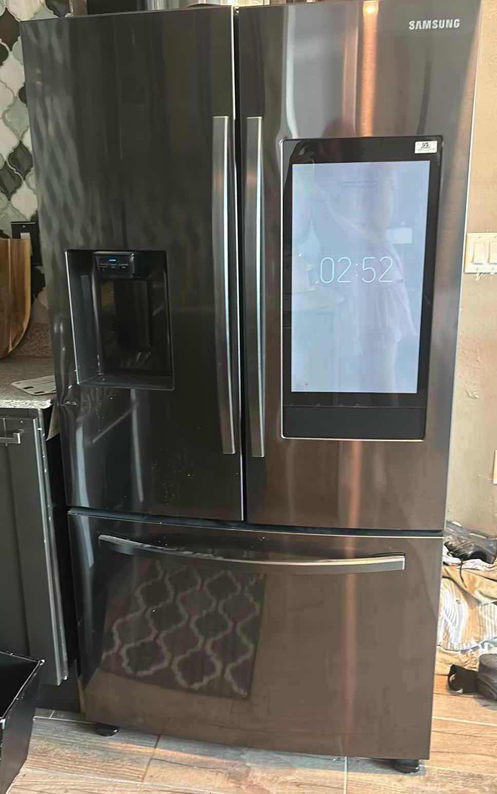 Photo 1 of SAMSUNG REFRIGERATOR MODEL RF-277550-1SG WITH DIMENSIONS OF 35 3/4" X 35 3/4" X H 70".