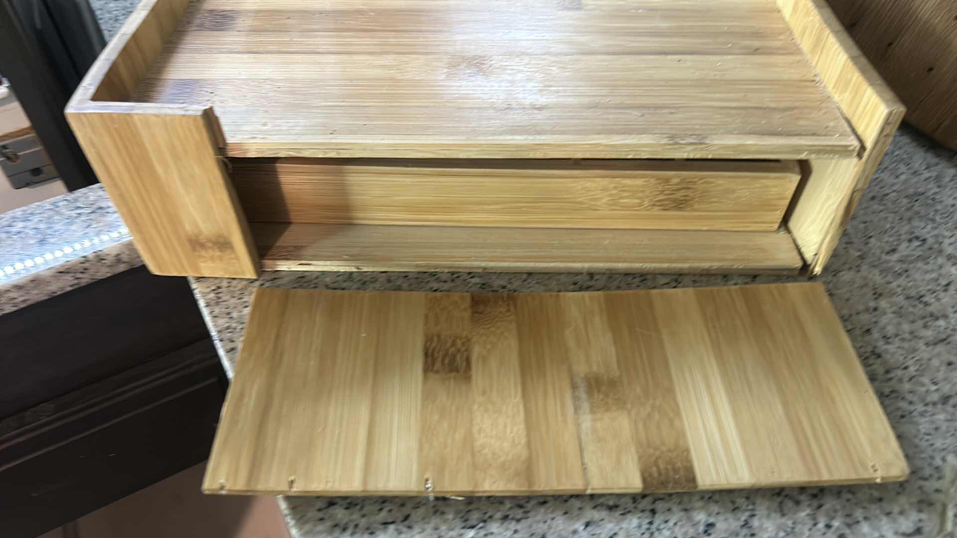 Photo 6 of KITCHENWARE WOOD CUTTING BOARDS AND COFFEE POD DRAWER