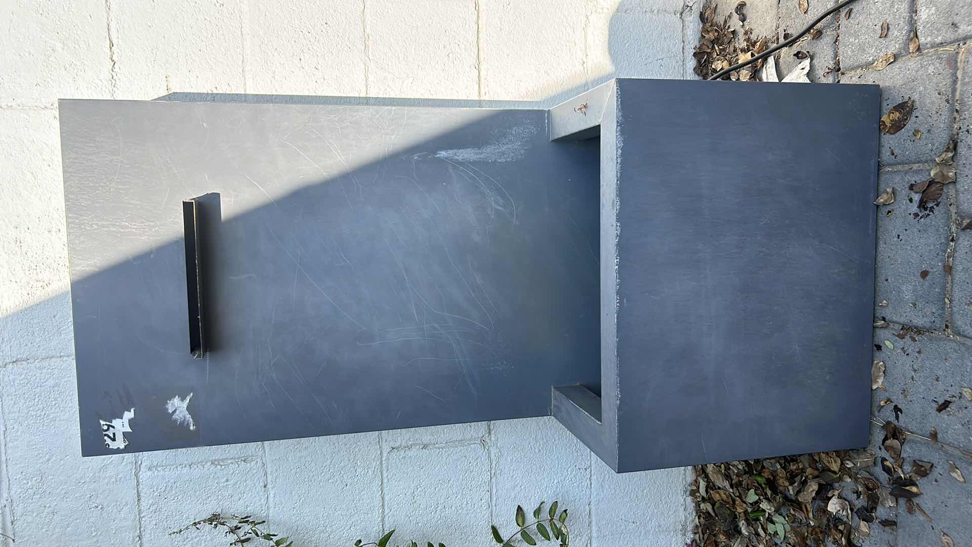 Photo 1 of METAL OUTDOOR WATER FOUNTAIN 19 3?4" X 15" X H. 43".