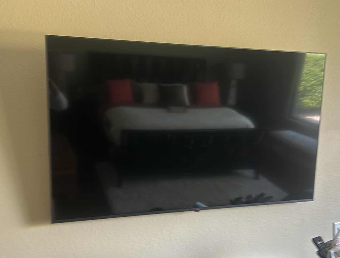 Photo 1 of 55" LG SMART TV W REMOTE & WALL MOUNT