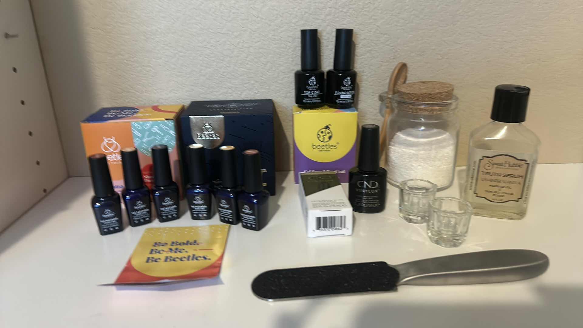 Photo 1 of NAIL CARE, COLLECTION, NAIL POLISH FILE, MASSAGE OIL, AND MORE.