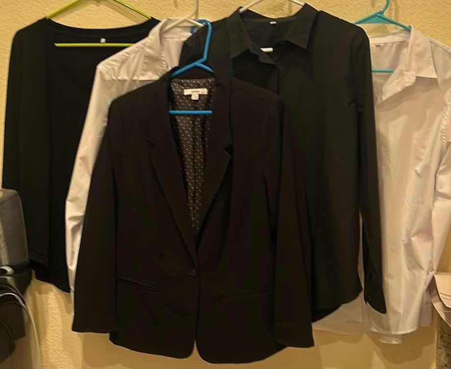 Photo 1 of 4-LADIES BLOUSES, 1-LADIES BLAZER