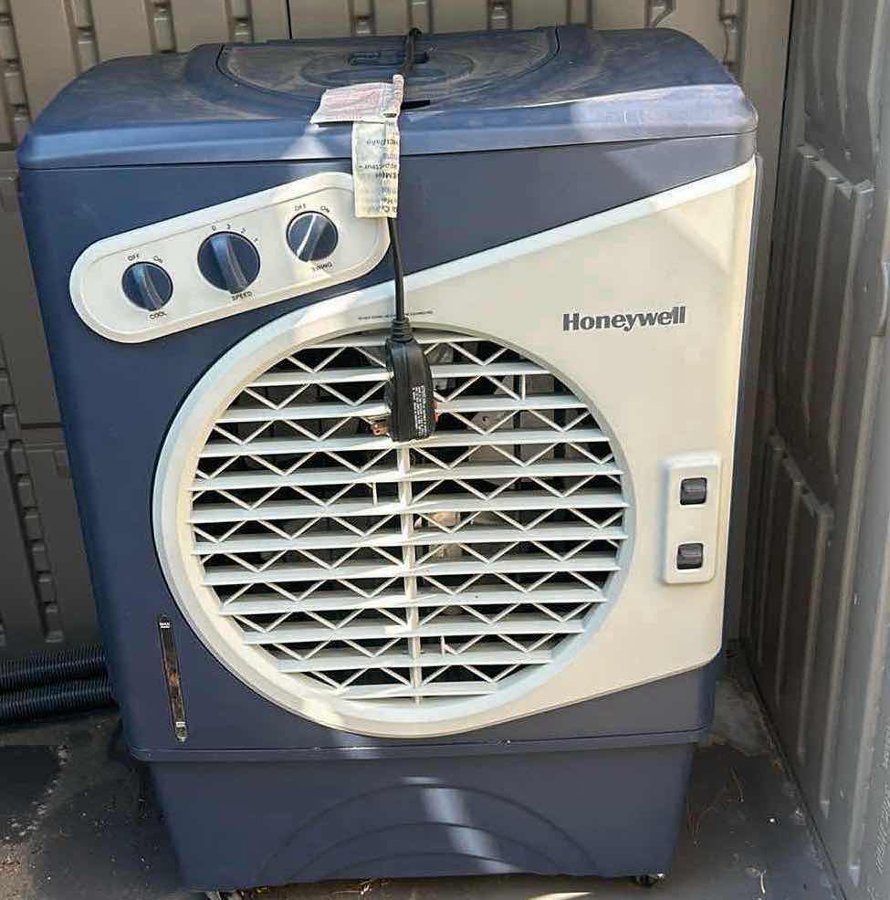 Photo 1 of HONEYWELL EVAPORATIVE AIR COOLER FOR INDOOR-OUTDOOR USE.H39”(HAS COVER)