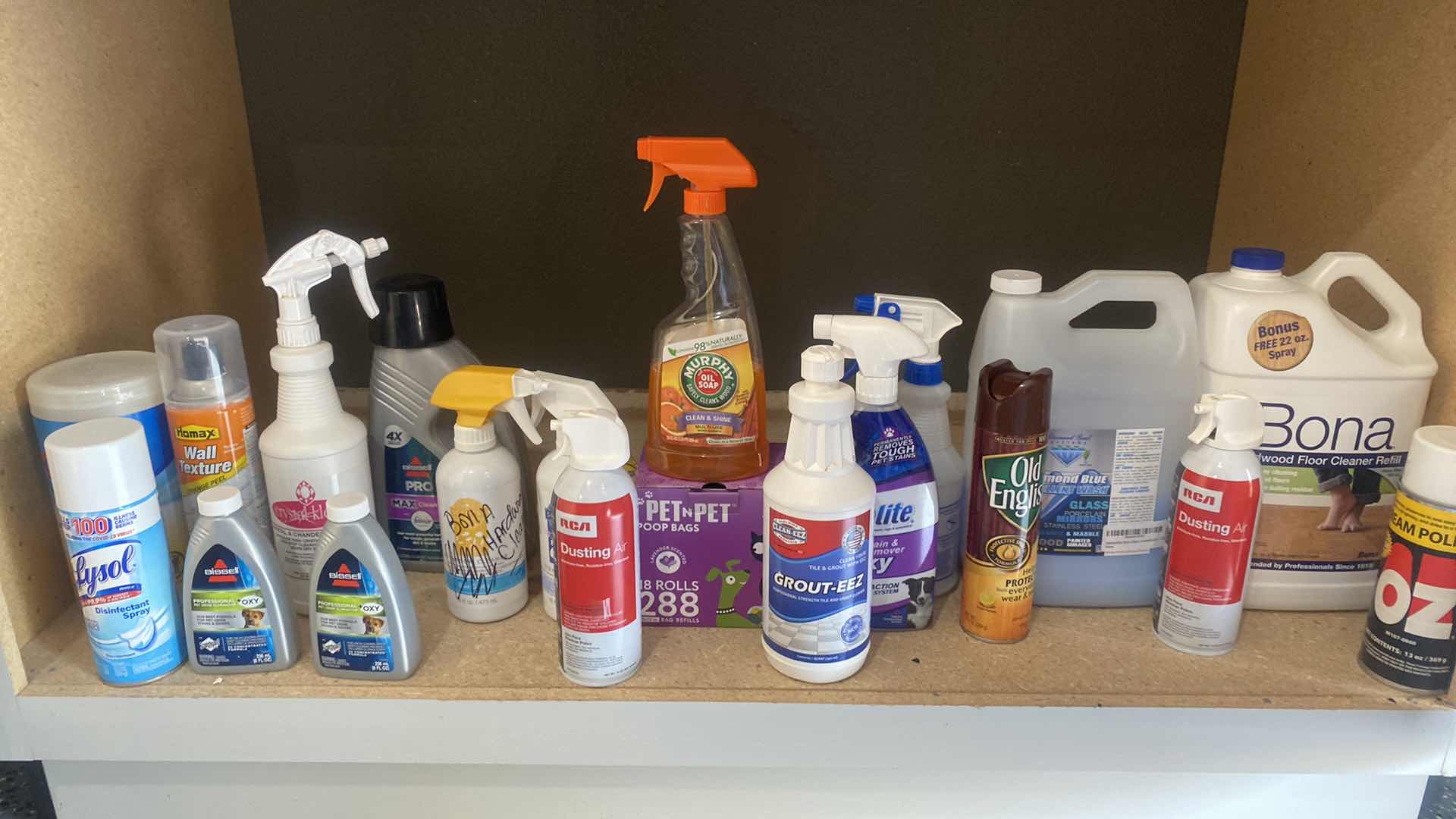 Photo 1 of CLEANING SUPPLIES