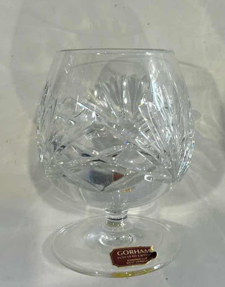 Photo 5 of 9 GORHAM CUT CRYSTAL STEMWARE