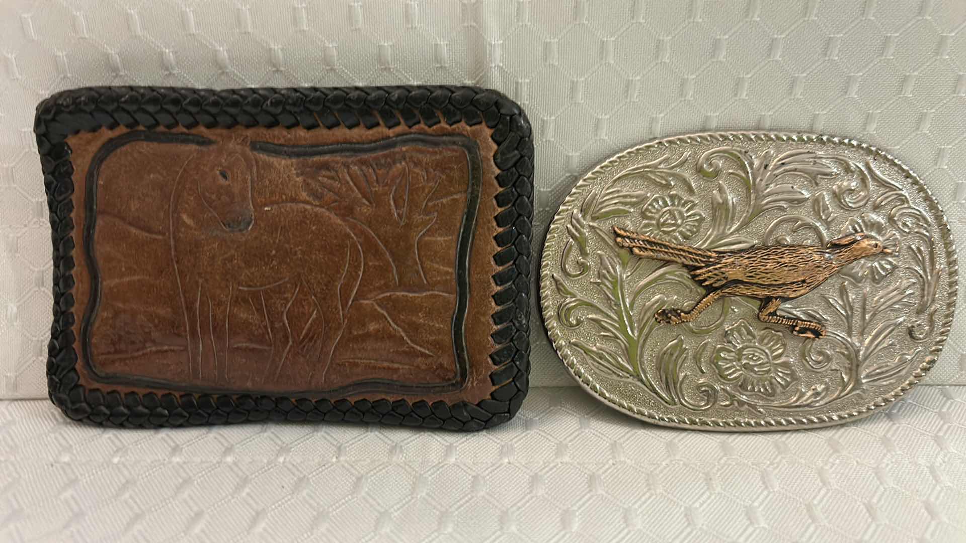 Photo 1 of 2 BELT BUCKLES - ROADRUNNER, HORSE