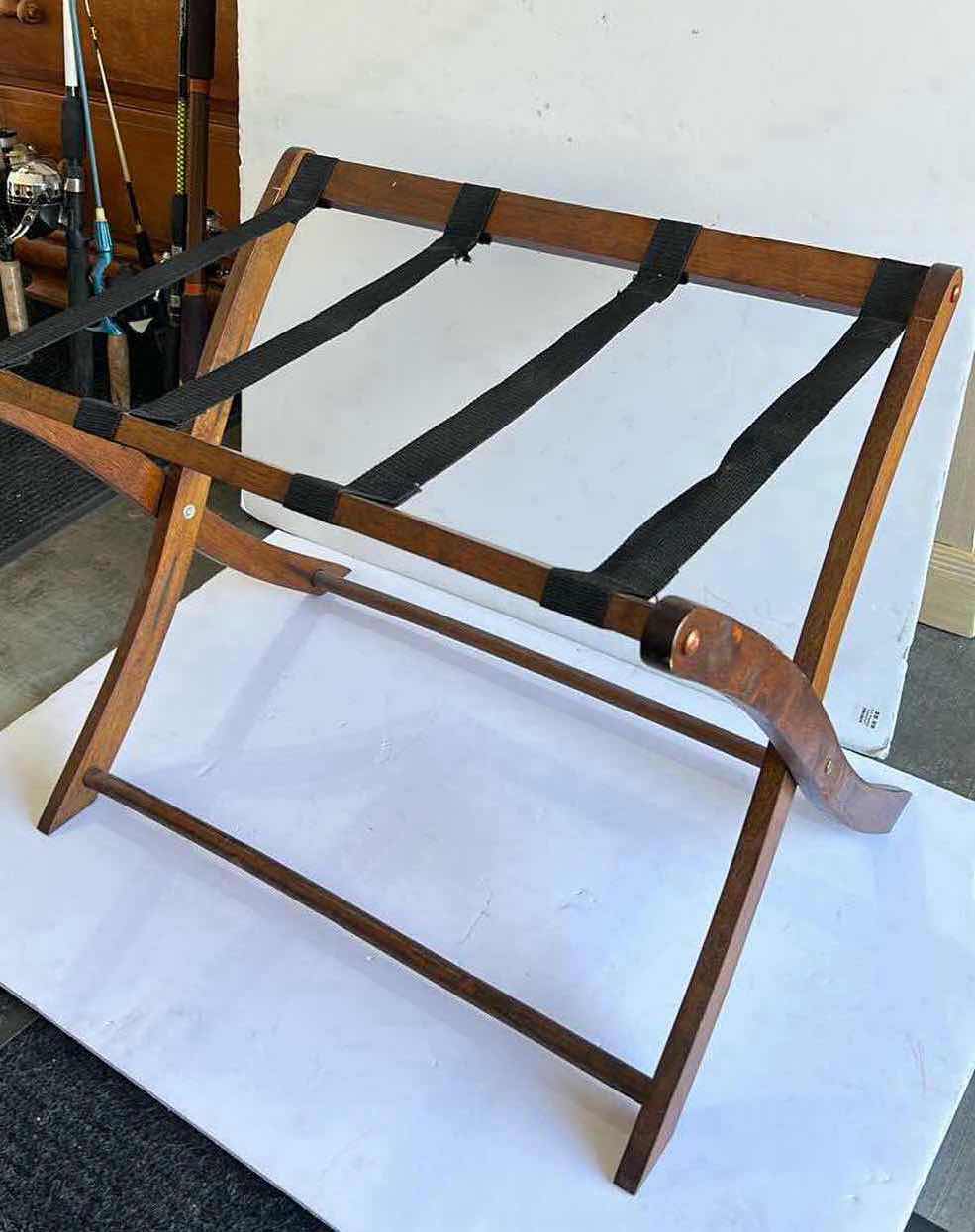 Photo 6 of WOOD FOLDABLE LUGGAGE TABLE/RACK.