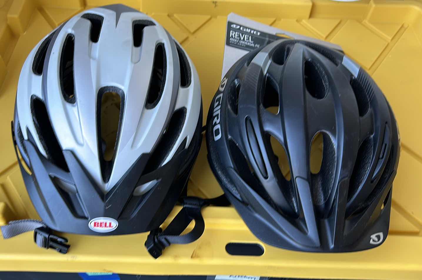 Photo 1 of 2 BIKE HELMETS