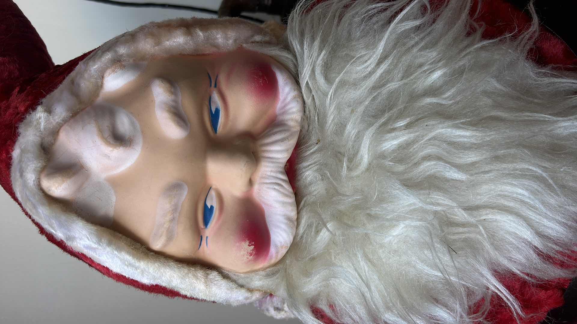 Photo 5 of VINTAGE CHRISTMAS SANTA 41” AND DECORATIONS