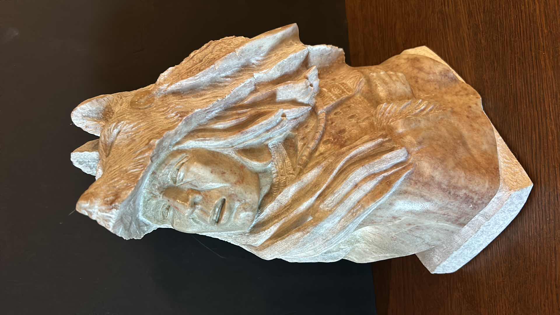 Photo 1 of HEAVY ROCK SCULPTURE, WOLF WARRIOR BY WASHBURN H15”