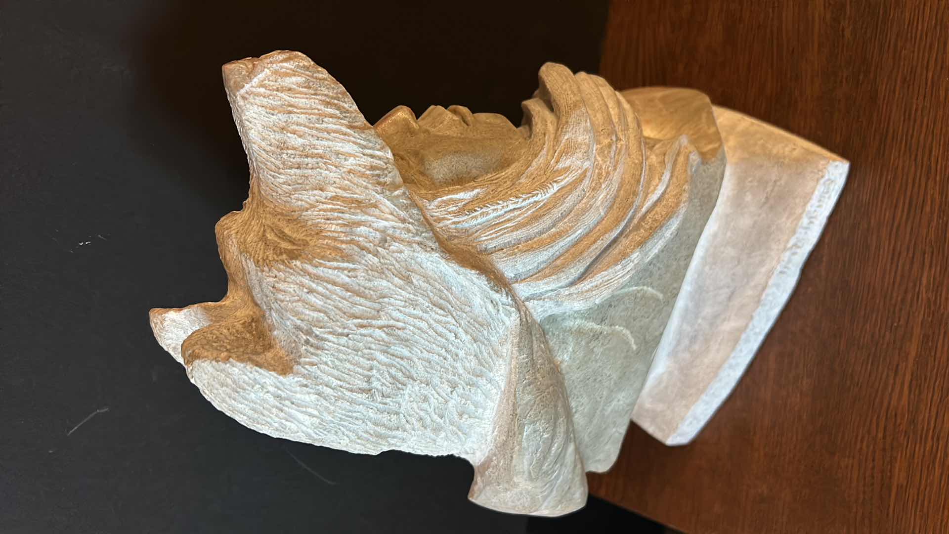 Photo 1 of HEAVY ROCK SCULPTURE, WOLF WARRIOR BY WASHBURN H15”