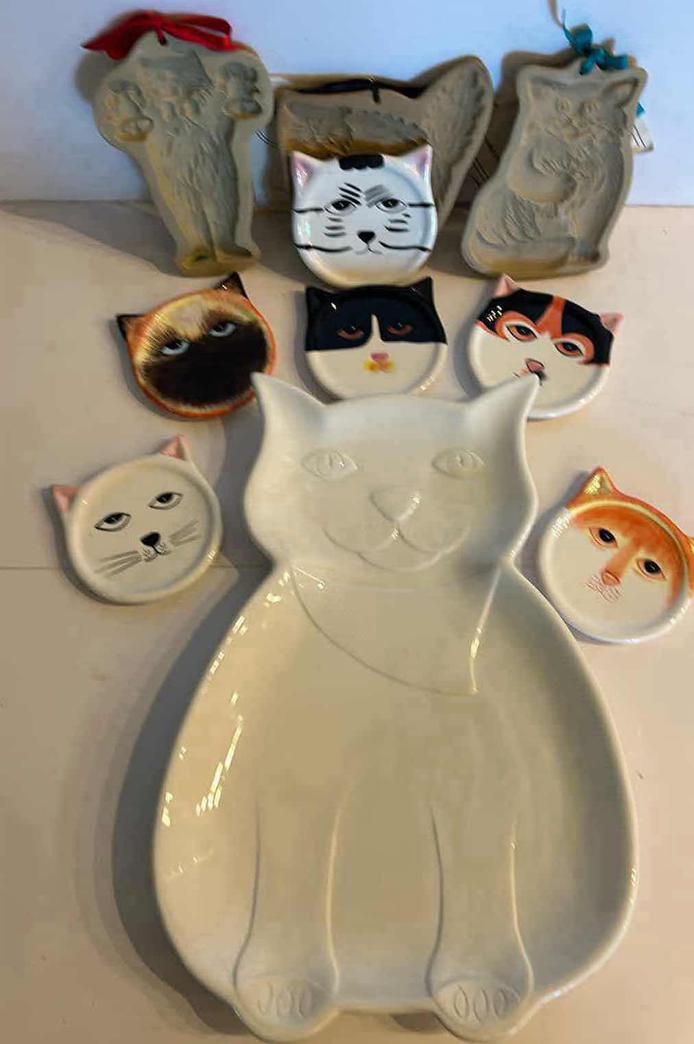 Photo 1 of CAT PLATTER, COOKIE MOLDS AND COASTERS