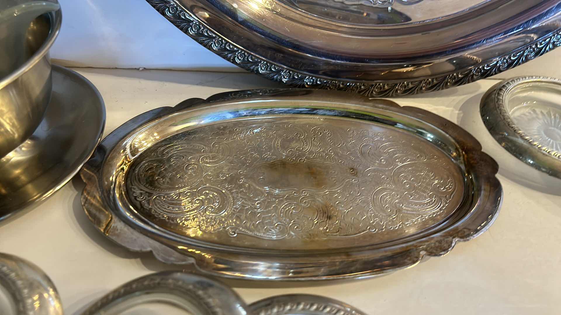 Photo 7 of 12-SILVER PLATED SERVEWARE